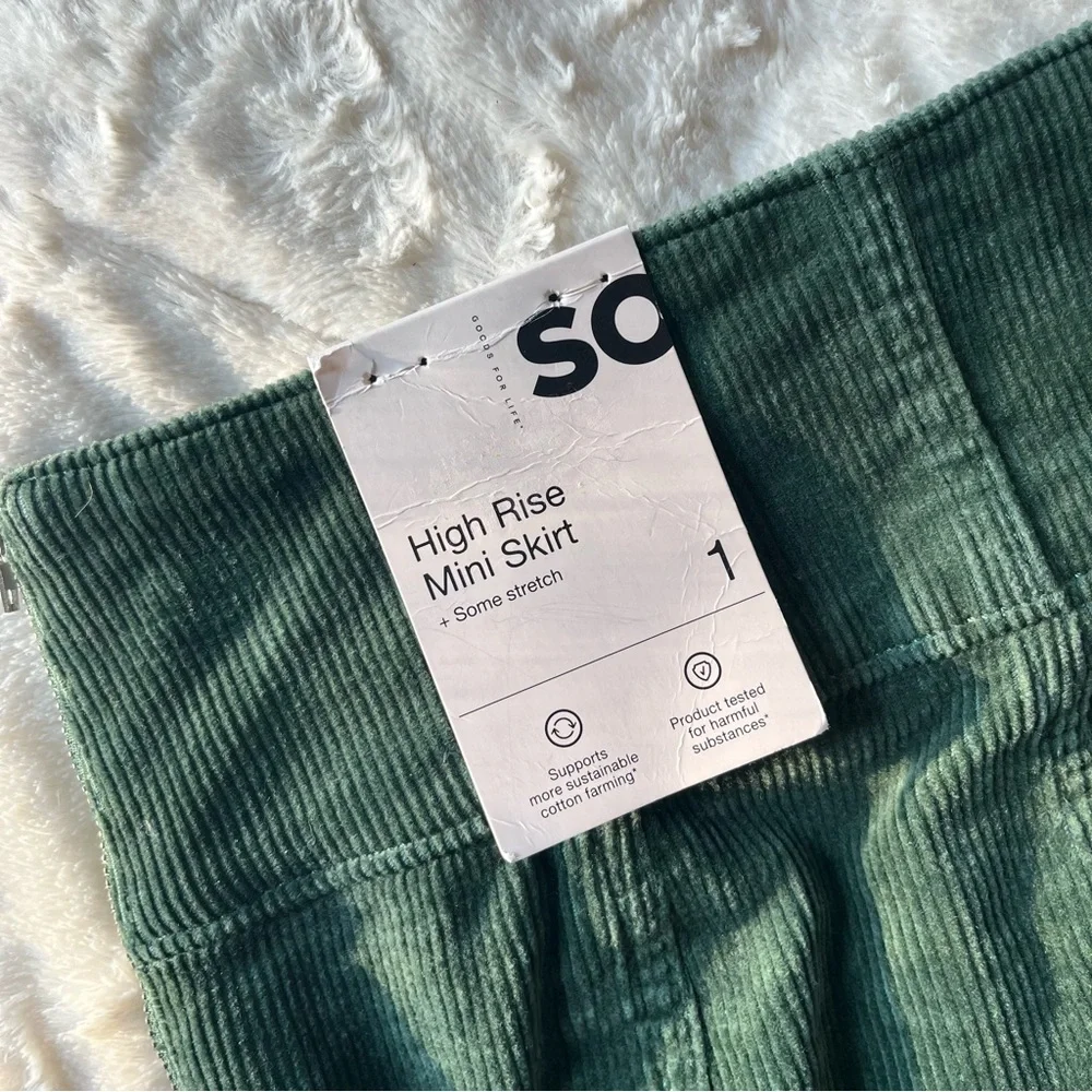 SO High Rise Side Notch Mini Skirt - Picture 4 of 7